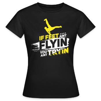 Cadeau de breakdance Bboying I breakdance - T-shirt Femme - noir - Devant - AI Model Female 172 dark (172cm)