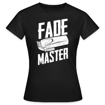 Barber Barbershop Barber Barbe - T-shirt Femme - noir - Devant - AI Model Female 172 dark (172cm)