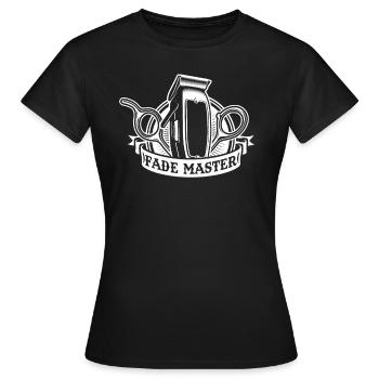 Barber Barbershop Barber Barbe - T-shirt Femme - noir - Devant - AI Model Female 172 dark (172cm)