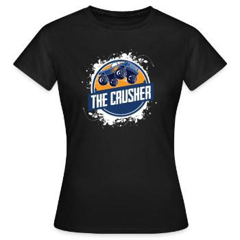 Monstertruck - Frauen T-Shirt - Schwarz - Vorne - AI Model Female 172 dark (172cm)