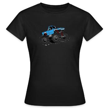 Monster Truck Monster Truck - T-shirt Femme - noir - Devant - AI Model Female 172 dark (172cm)