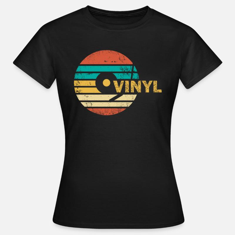 Vinyl record - Women's T-Shirt - black