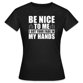 Tontechniker Sound Audio Engineer - Frauen T-Shirt - Schwarz - Vorne - AI Model Female 172 dark (172cm)