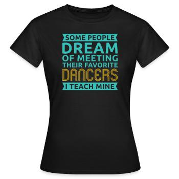 Danse Danse Danse - T-shirt Femme - noir - Devant - AI Model Female 172 dark (172cm)