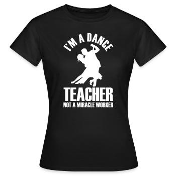 Danse Danse Danse - T-shirt Femme - noir - Devant - AI Model Female 172 dark (172cm)