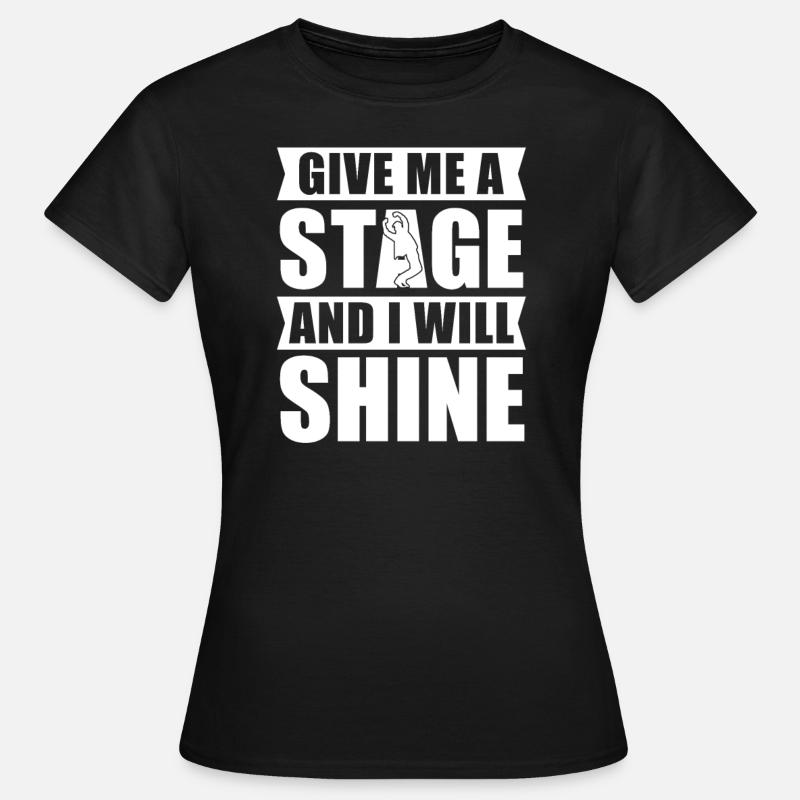 Dancing Dancer Dance - Women's T-Shirt - black