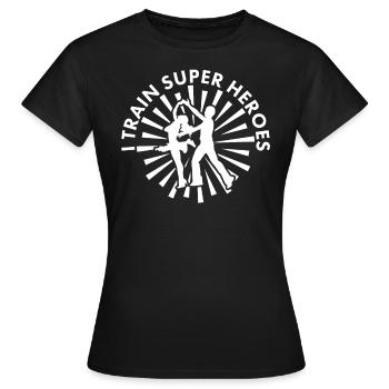 Danse Danse Danse - T-shirt Femme - noir - Devant - AI Model Female 172 dark (172cm)