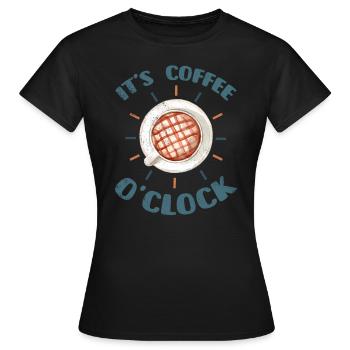 Café buveurs de café Amateurs de café - T-shirt Femme - noir - Devant - AI Model Female 172 dark (172cm)