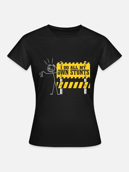 Teen kaikki omat temppuni | Murtunut käsi - T-shirt dam - svart