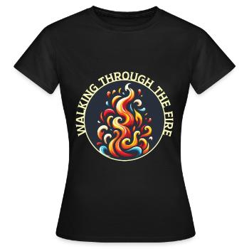 Paroles Mélomanes Auteurs-compositeurs Festival de musique - T-shirt Femme - noir - Devant - AI Model Female 172 dark (172cm)