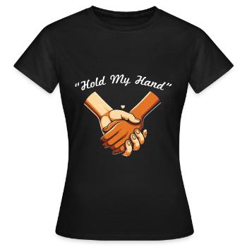 Paroles Mélomanes Auteurs-compositeurs Festival de musique - T-shirt Femme - noir - Devant - AI Model Female 172 dark (172cm)