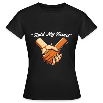 Paroles Mélomanes Auteurs-compositeurs Festival de musique - T-shirt Femme - noir - Devant - AI Model Female 172 dark (172cm)
