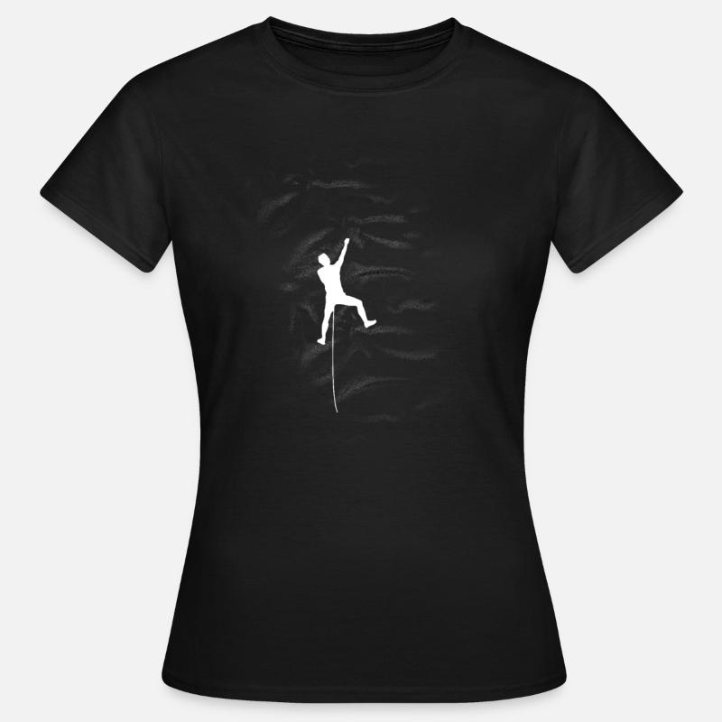 Rock Climbing Climbing Climbing Gift - Women's T-Shirt - black