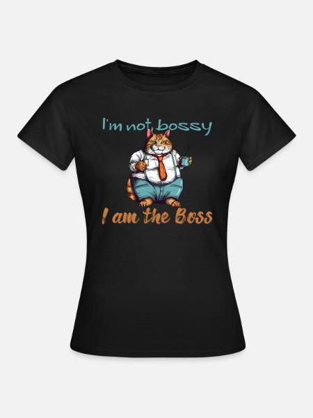 Je ne suis pas autoritaire - T-shirt Femme - noir
