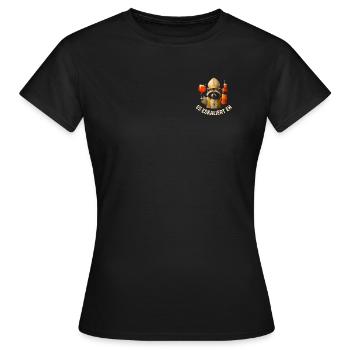 Es Eskaliert Eh Waschbär Spritz Party Geschenkidee - Frauen T-Shirt - Schwarz - Vorne - AI Model Female 172 dark (172cm)