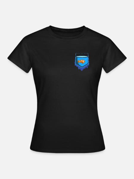 Pocket Fish - Women's T-Shirt - black