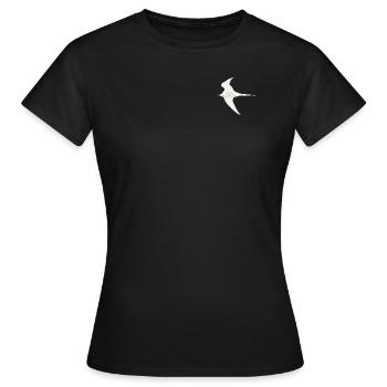 Sterne arctique volant - T-shirt Femme - noir - Devant - AI Model Female 172 dark (172cm)