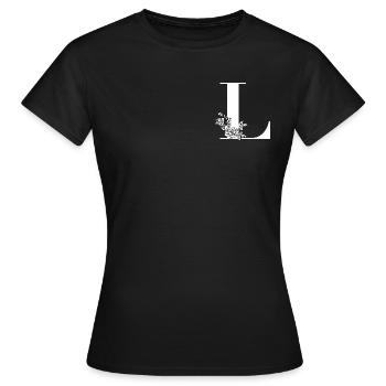 Pointe (L) - T-shirt Femme - noir - Devant - AI Model Female 172 dark (172cm)