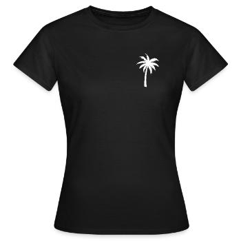 Sabbatique - T-shirt Femme - noir - Devant - AI Model Female 172 dark (172cm)