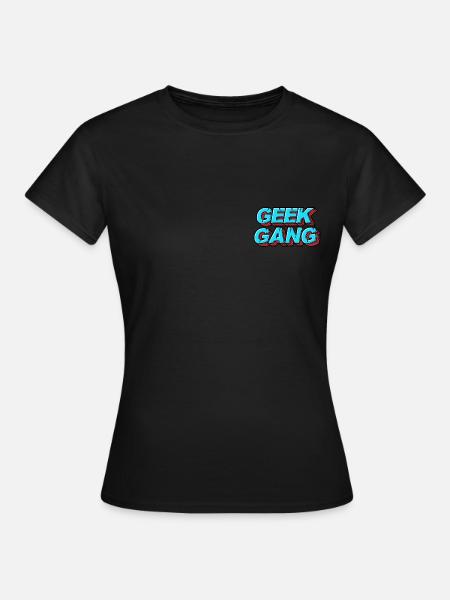 Escouade de l'équipe Geek Gang - T-shirt Femme - noir