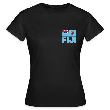Fiji - Women's T-Shirt - black - Front - AI Model Female 172 dark (172cm)