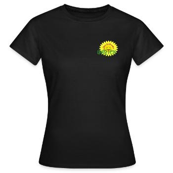Dein lachender Garten - Frauen T-Shirt - Schwarz - Vorne - AI Model Female 172 dark (172cm)