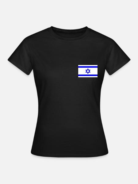 Israel - Frauen T-Shirt - Schwarz