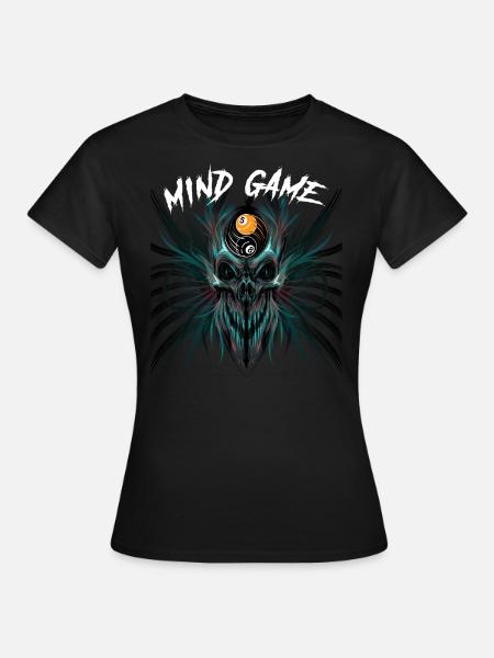 Camicia da biliardo a 8 palle da biliardo per 8 uomini - T-shirt dam - svart