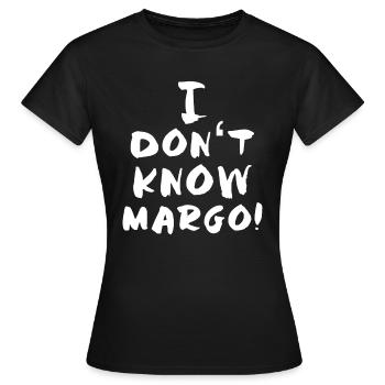 Warum ist der Teppich ganz nass Todd? - Frauen T-Shirt - Schwarz - Vorne - AI Model Female 172 dark (172cm)