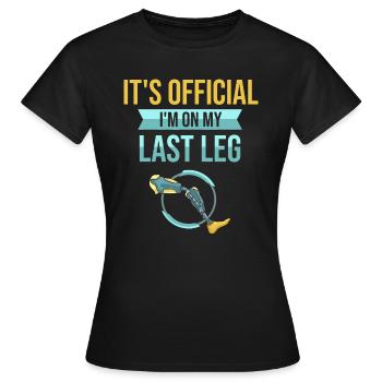 Leg Prosthetic Leg Amputation Amputeeleg amputeele - Women's T-Shirt - black - Front - AI Model Female 172 dark (172cm)