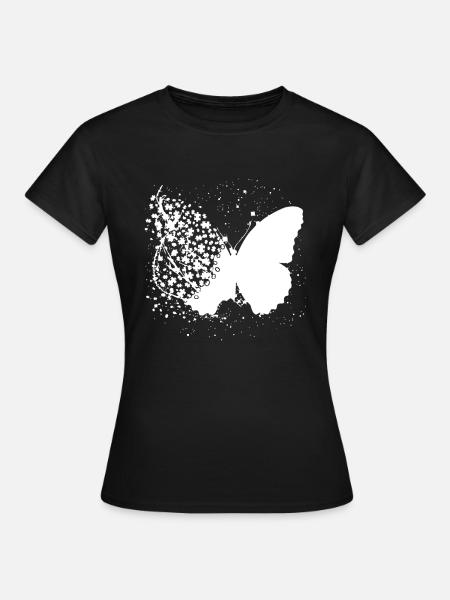 Autism Awareness Butterfly Peace Lover Gift Men Wo - Women's T-Shirt - black