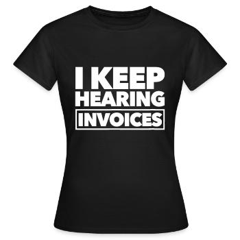Comptabilité - CPA Auditeur Comptable - T-shirt Femme - noir - Devant - AI Model Female 172 dark (172cm)