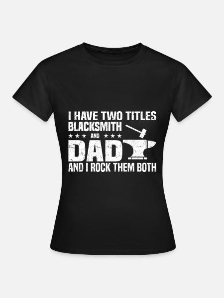 Schmieden - Frauen T-Shirt - Schwarz