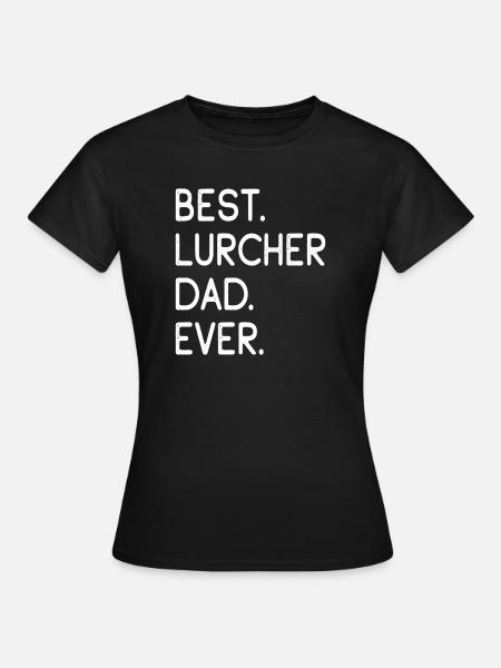 Lurcher - Frauen T-Shirt - Schwarz