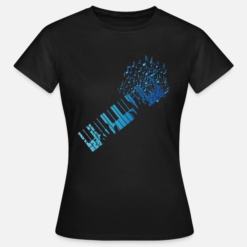 Synthesizer Keyboard - Women's T-Shirt - black