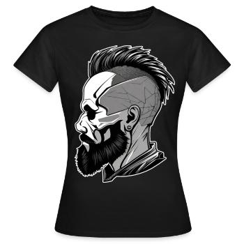 Cool garçon grossier - T-shirt Femme - noir - Devant - AI Model Female 172 dark (172cm)