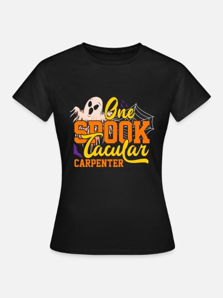 Halloween One Spooktacular Carpenter - Frauen T-Shirt - Schwarz