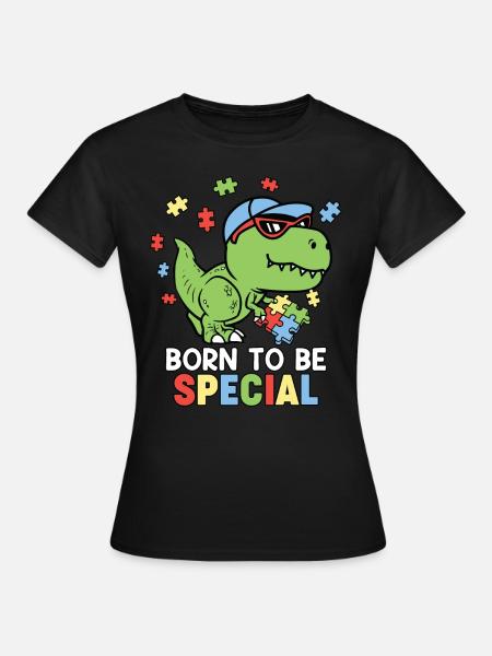 Autismus Autistisch - Frauen T-Shirt - Schwarz