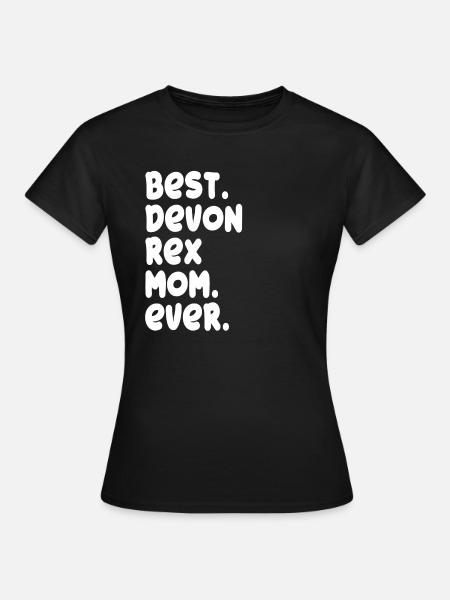 Devon Rex - Frauen T-Shirt - Schwarz