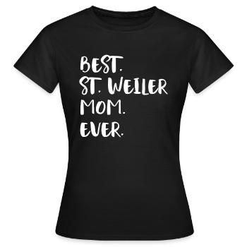 St. Hamlet Maman - T-shirt Femme - noir - Devant - AI Model Female 172 dark (172cm)