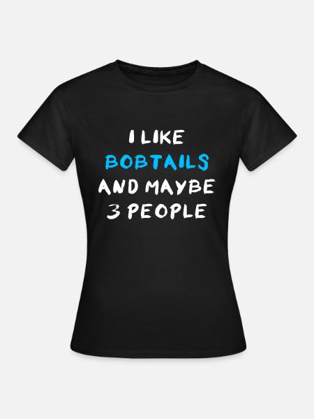 Bobtail - Frauen T-Shirt - Schwarz