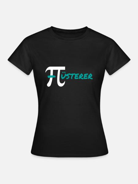 Pi Flüsterer - Frauen T-Shirt - Schwarz