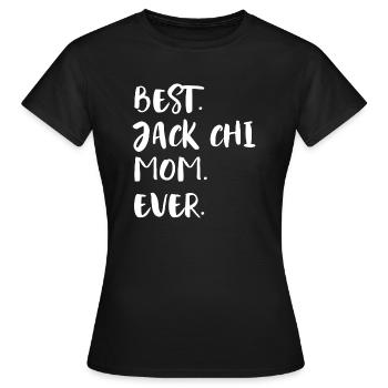 Jack Chi - Frauen T-Shirt - Schwarz - Vorne - AI Model Female 172 dark (172cm)