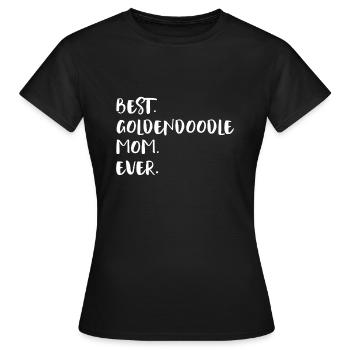Goldendoodle - Frauen T-Shirt - Schwarz - Vorne - AI Model Female 172 dark (172cm)