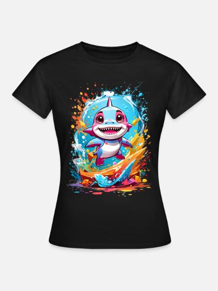Hai - Frauen T-Shirt - Schwarz