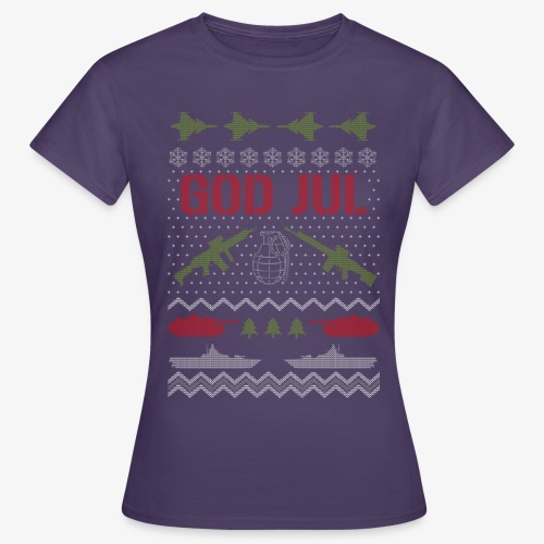 Ful jultröja - Ugly Christmas Sweater - T-shirt dam