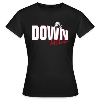 Biking - Frauen T-Shirt - Schwarz - Vorne - AI Model Female 172 dark (172cm)