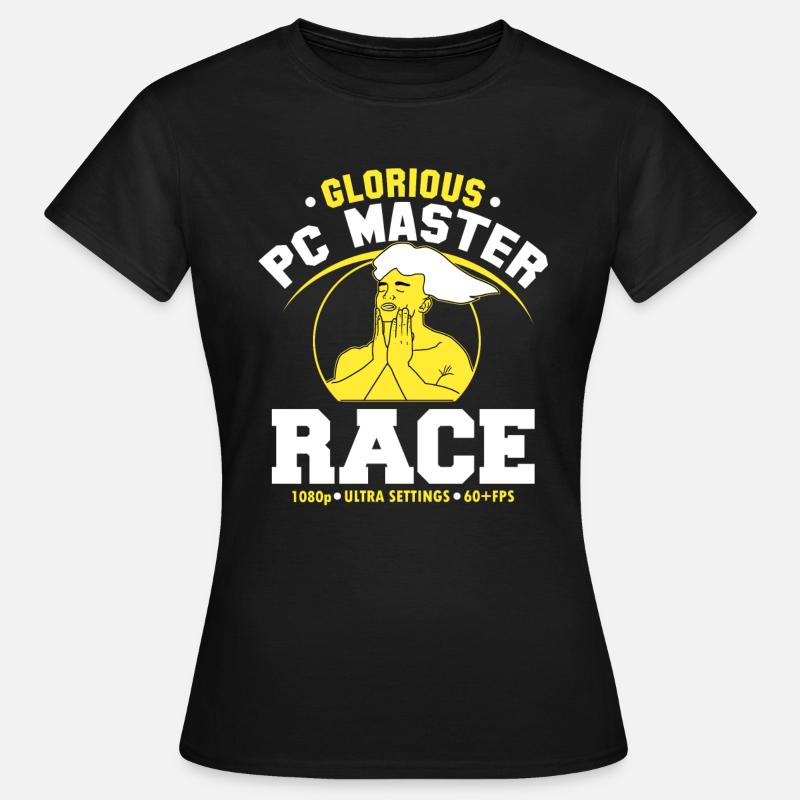 glorious pc gaming master race - Women's T-Shirt - black