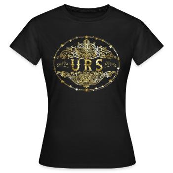 Urs - T-shirt Femme - noir - Devant - AI Model Female 172 dark (172cm)