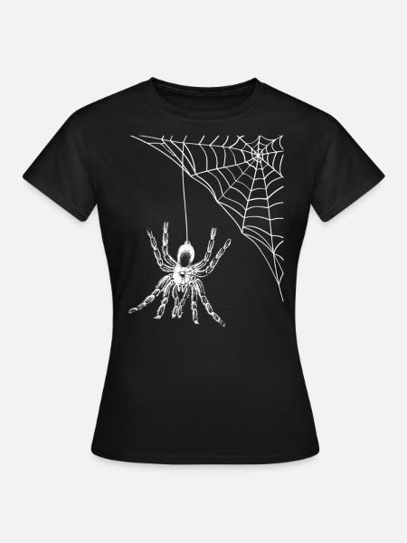 Spinne - Frauen T-Shirt - Schwarz